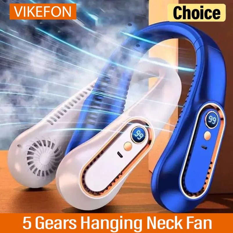 Cycling Gear Outlet - Ventilador de Pescoço Inteligente com Display