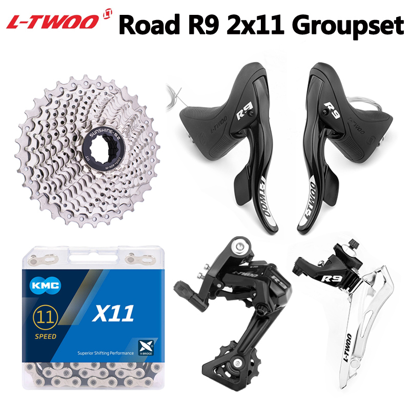 Cycling Gear Kit - Conjunto de Transmissão LTWOO R9 2x11