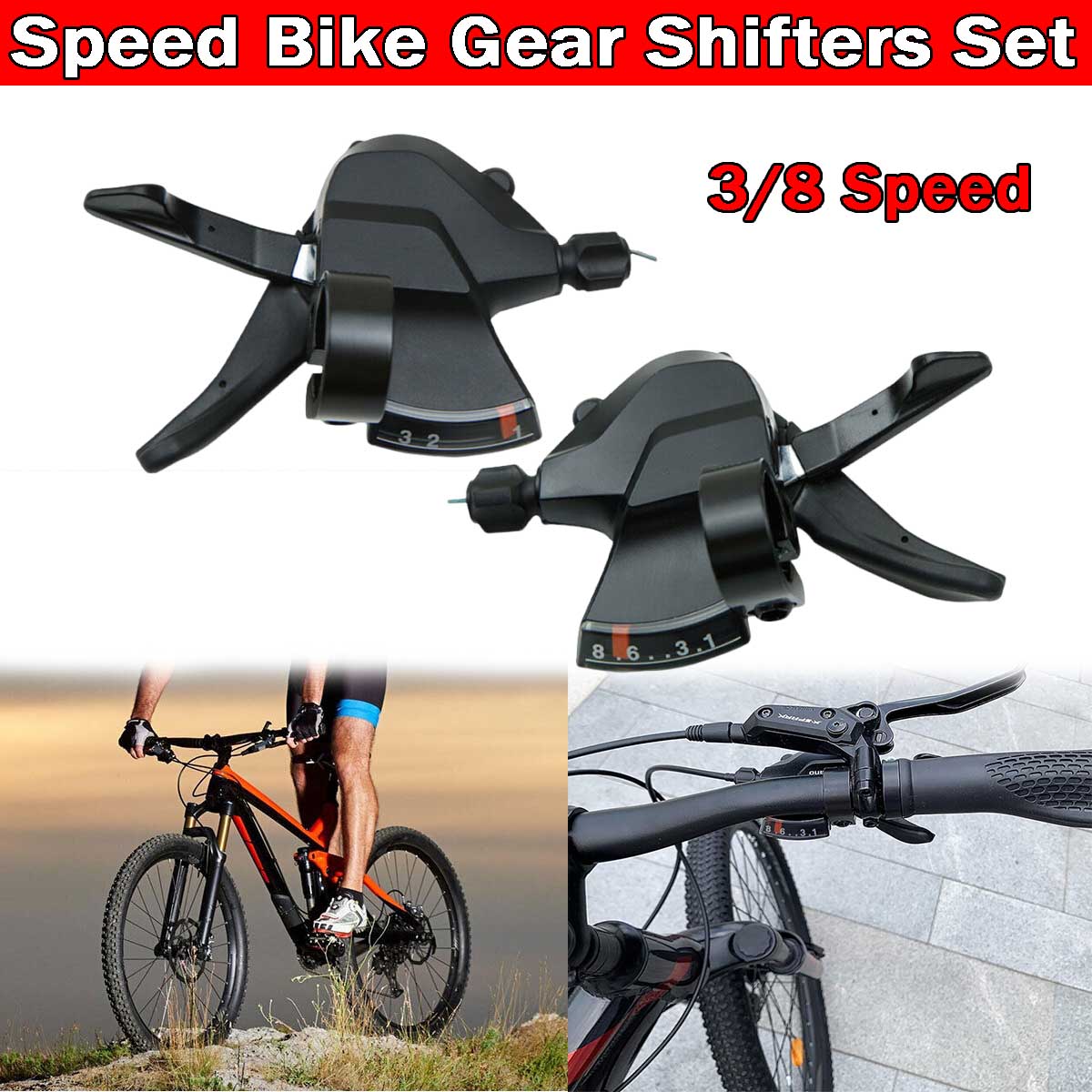 Conjunto de alavancas de freio - Cycling Gear Kit avaliação e preço
