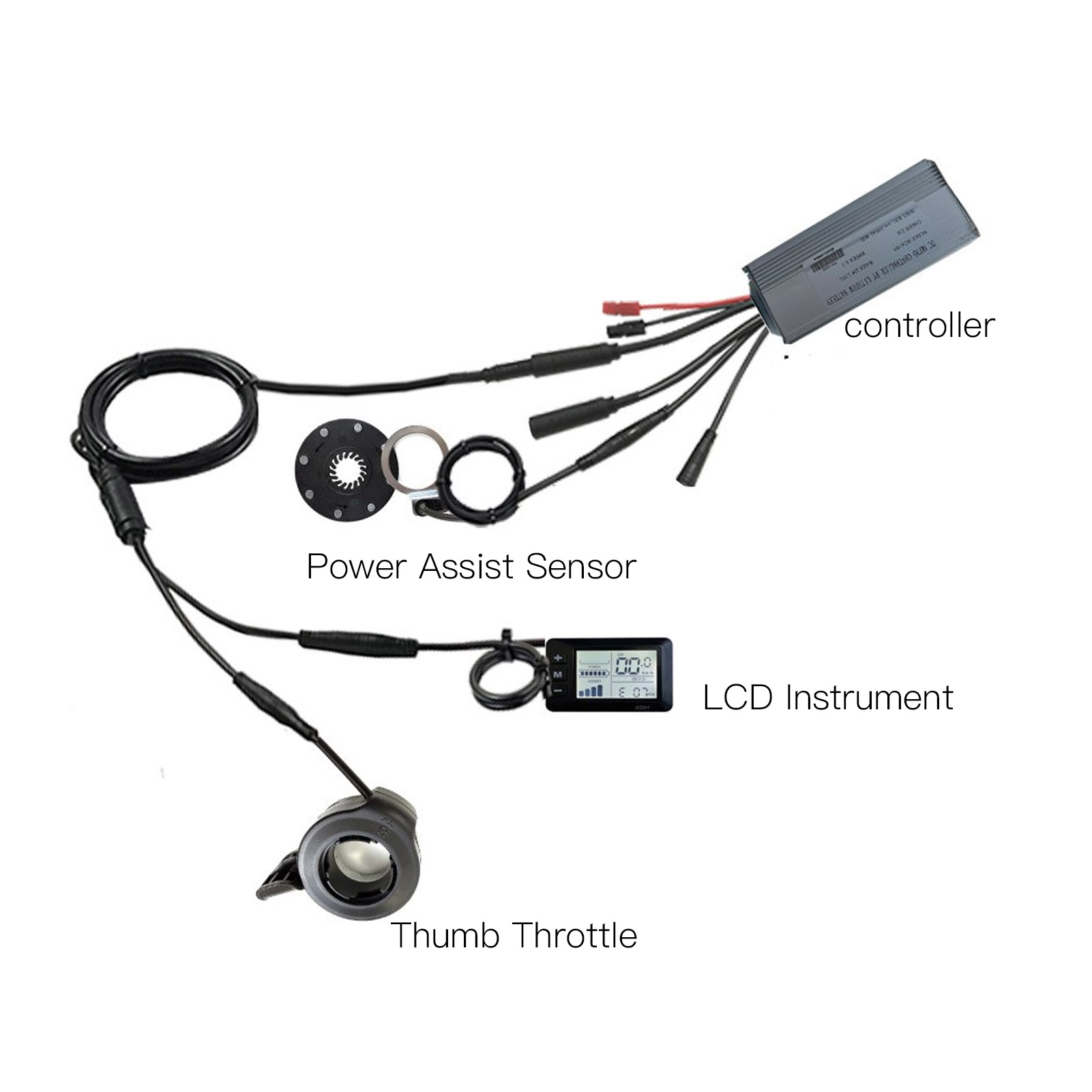 Controlador de motor de bicicl - Cycling Gear Kit avaliação e preço