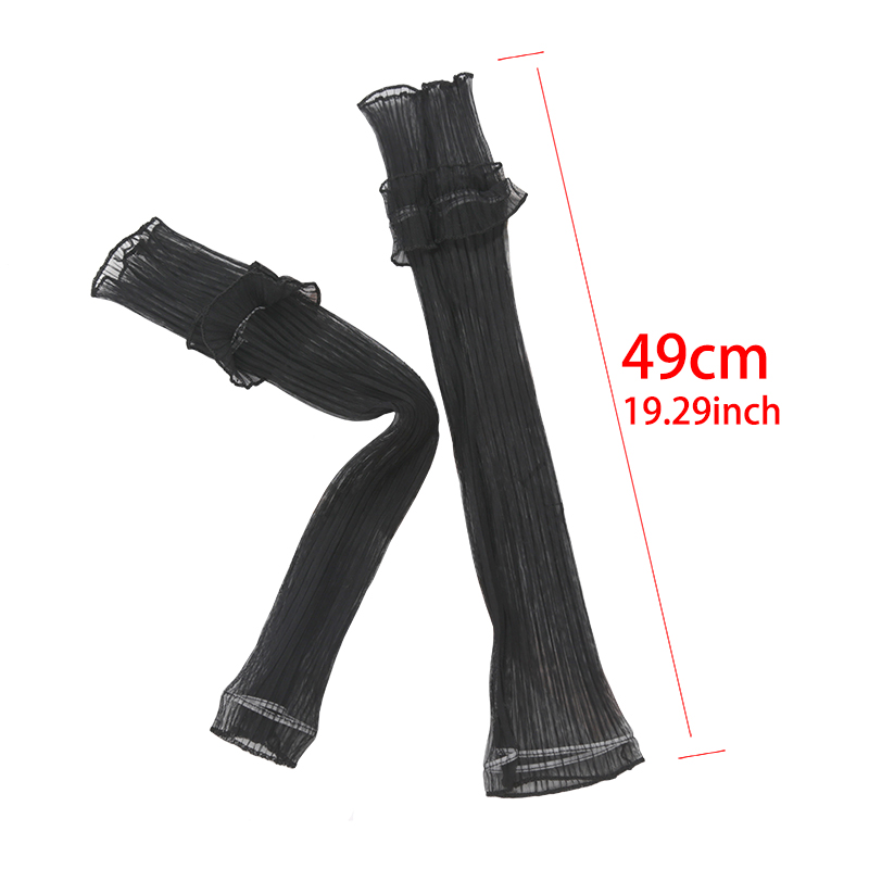 1 par de seda gelo mangas comp - Cycling Glove avaliação e preço