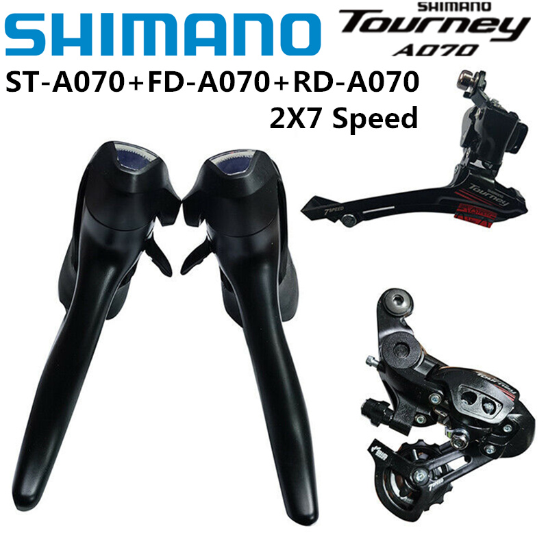 Shimano tourney a070 2x7 veloc - Cycling Gear Kit avaliação e preço